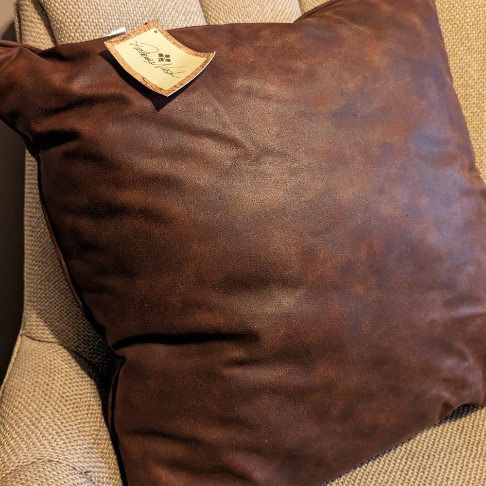 *NEW* Patricia Nash Faux Leather Pillows